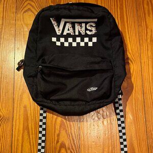 Van's Checkered Backpack